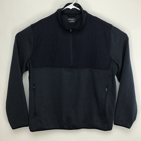 UNTUCKit Other - UNTUCKit Tyrus men’s long sleeve quarter zip pullover jacket large